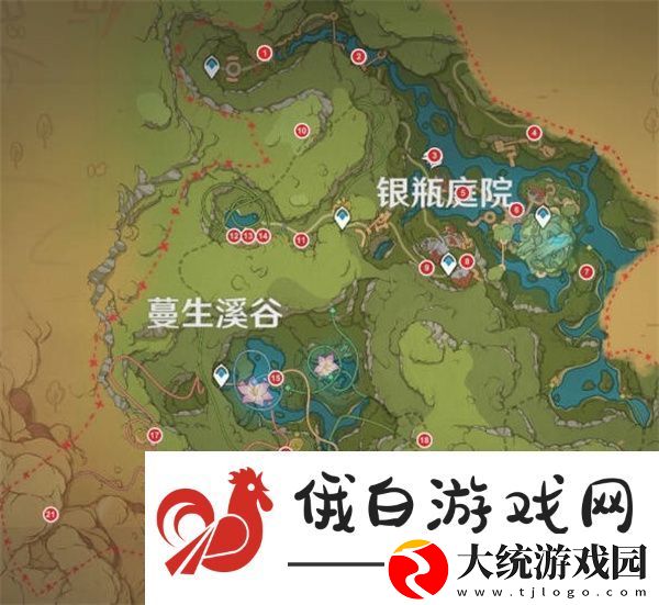 原神3.8琉形蜃境限时挑战位置汇总