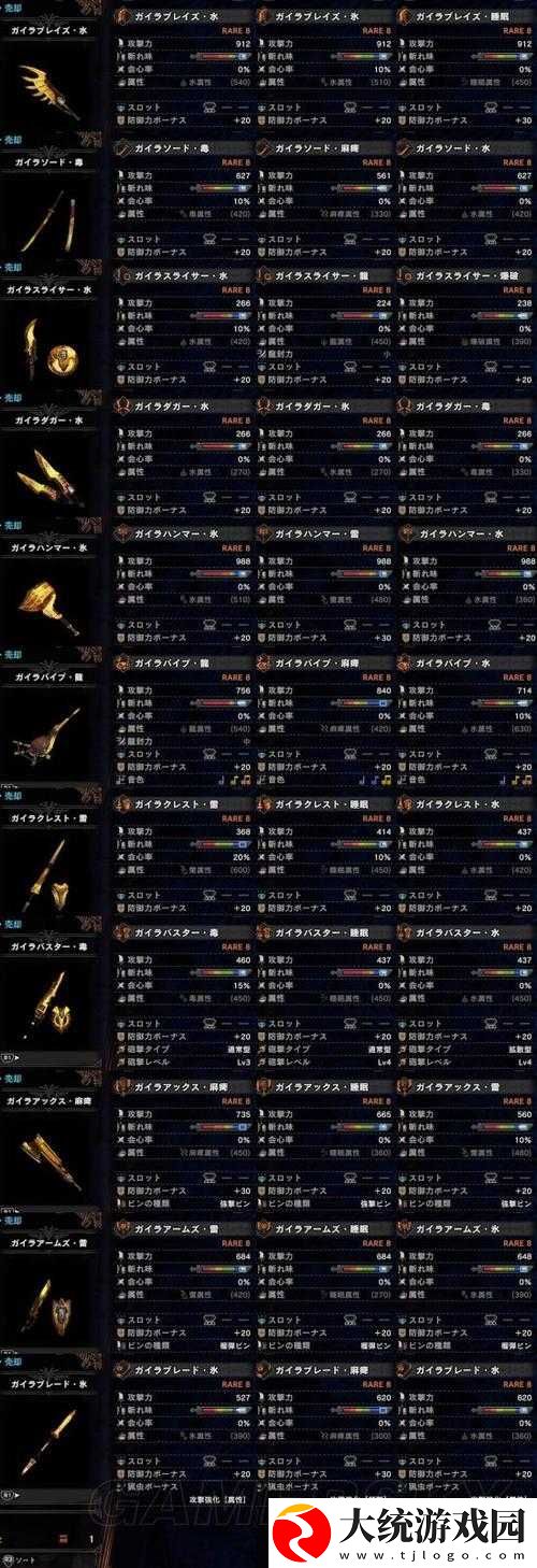 怪物猎人世界绚辉龙剑斧派生及全属性斩击斧详细解析与选择指南