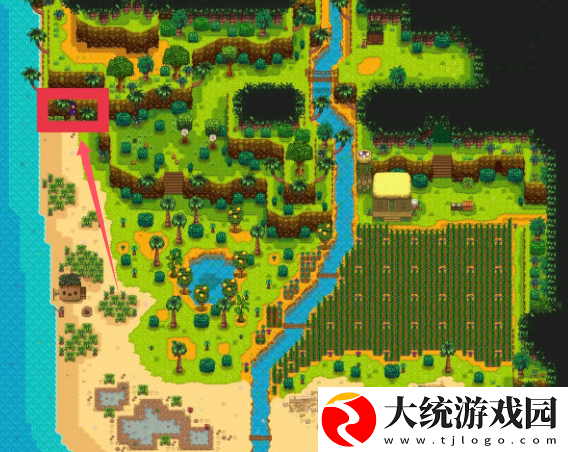 星露谷物语齐先生核桃房位置在哪