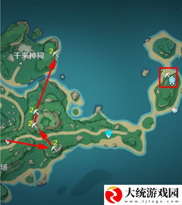 原神鹤观岛紫晶矿在哪