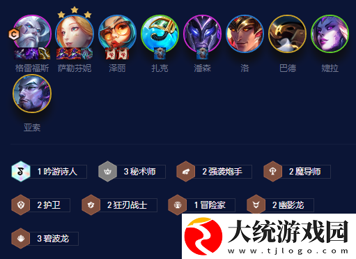 金铲铲之战碧波龙男枪阵容怎么搭配