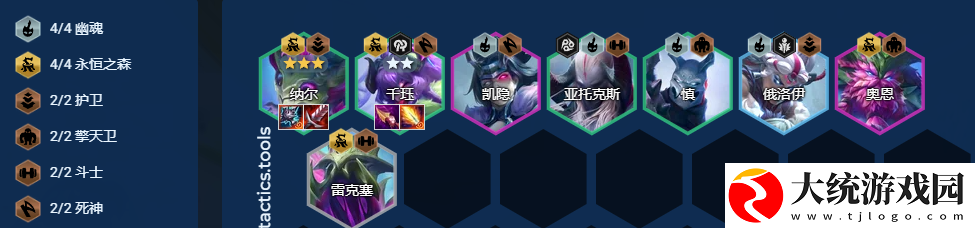 金铲铲之战密银黎明纳尔怎么玩