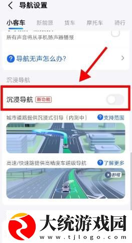 高德地图沉浸导航不显示怎么办