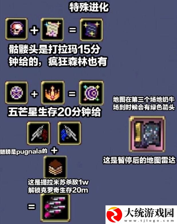 吸血鬼幸存者装备怎么进行特殊合成
