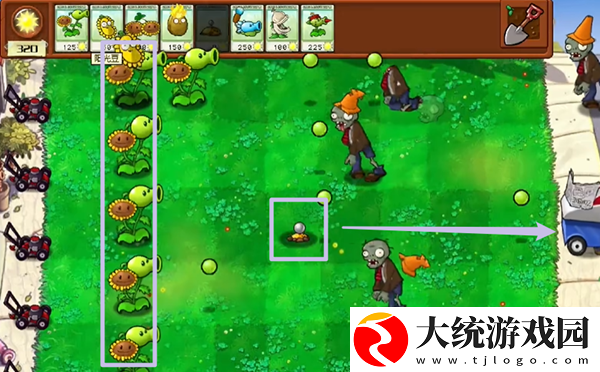 植物大战僵尸杂交版冒险模式第3关怎么通关
