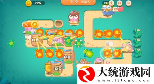 保卫萝卜4第40关攻略详解