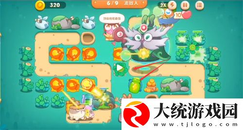 保卫萝卜4第40关攻略详解