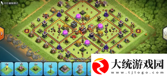 部落冲突10本最强布阵高清图2024