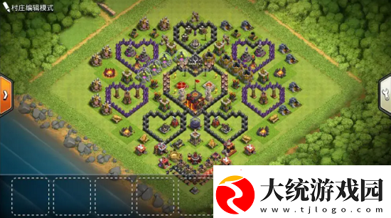 部落冲突10本最强布阵高清图2024