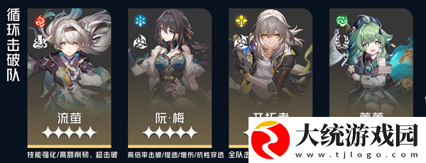 流萤配队攻略