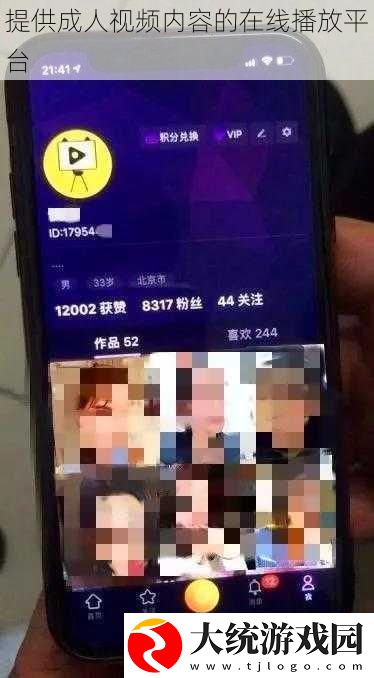提供成人视频内容的在线播放平台