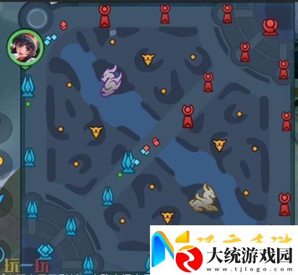 王者荣耀S39赛季王者峡谷调整！新增传送阵激活图标！