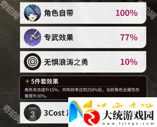 鸣潮布兰特声骸用什么