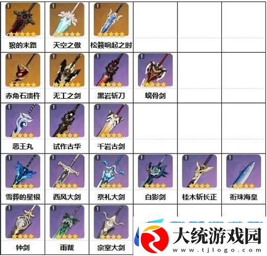 原神卢老爷武器选择指南