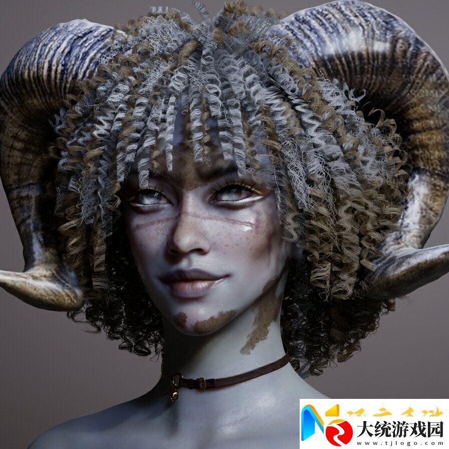 inZOI卷发恶魔捏脸分享