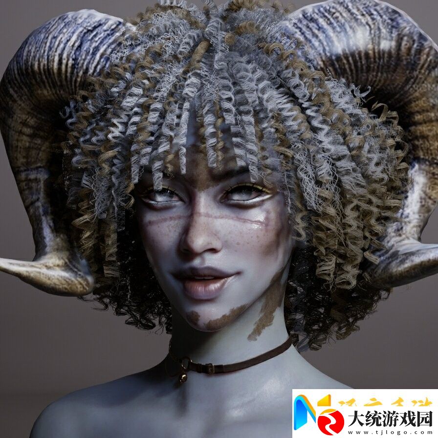 inZOI卷发恶魔捏脸分享