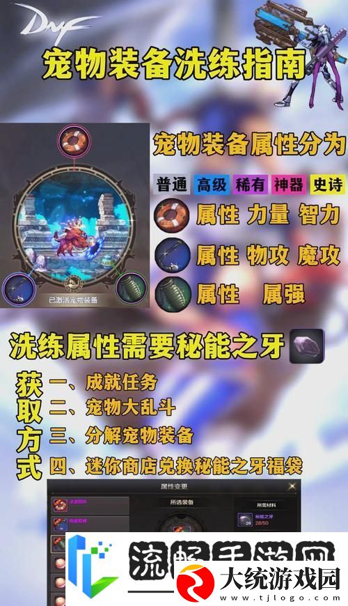 DNF宠物系统深度解析