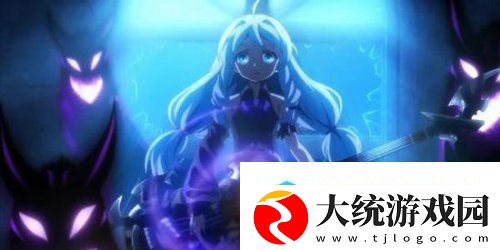 神秘少女剪影