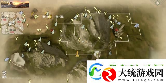 妄想山海新百年千年坐标分享
