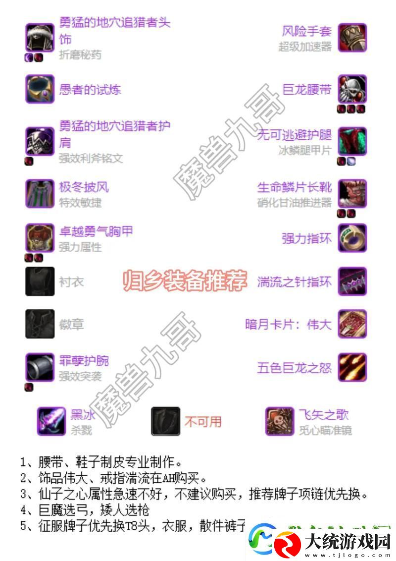 猎人武器选择大揭秘