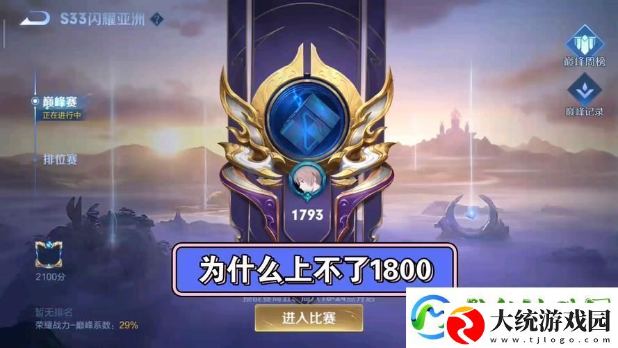王者荣耀巅峰赛