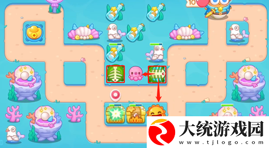 保卫萝卜4海的闺女第100关攻略