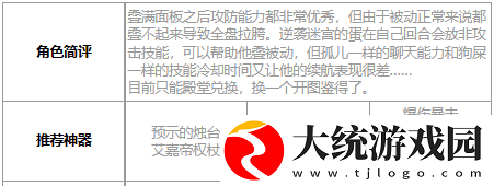 第七史诗杰诺好用吗