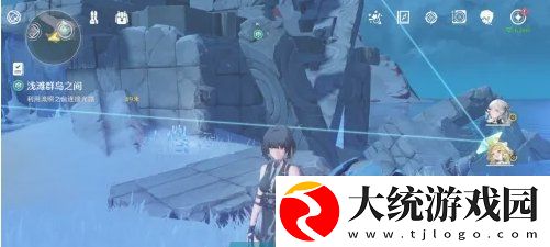 鸣潮浅滩群岛之间怎么上去