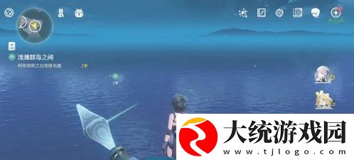 鸣潮浅滩群岛之间怎么上去
