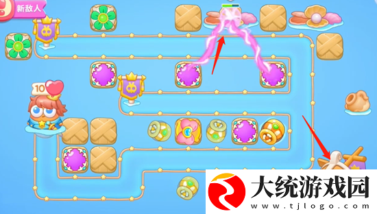 保卫萝卜4海的闺女第51关攻略