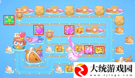 保卫萝卜4海的闺女第51关攻略