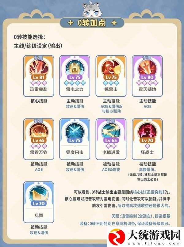 剑士加点与宠物推荐玩法攻略