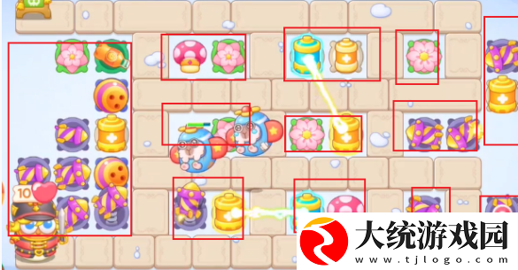 保卫萝卜4胡桃夹子第22关怎么过