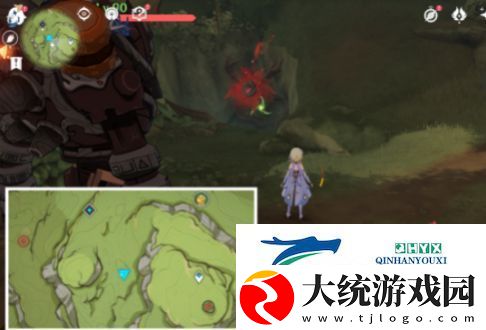 原神石锁机关秘话怎么接