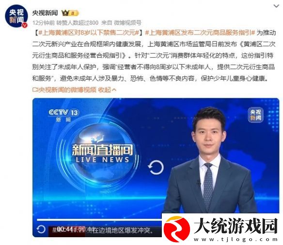 上海黄浦区拟禁售二次元产品给8岁以下儿童引发争议