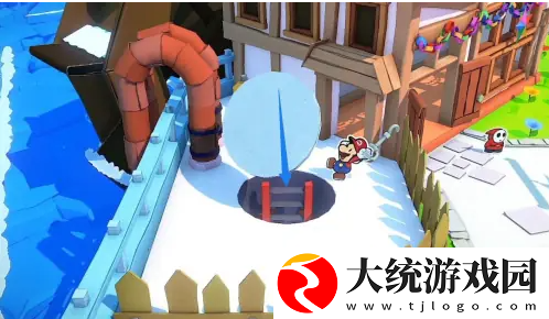 纸片马里奥怎么开灯