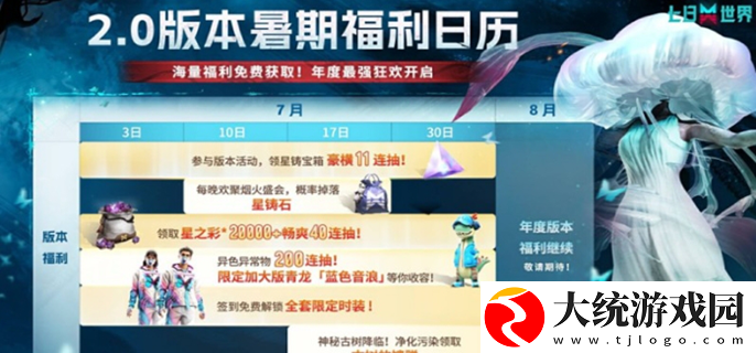 七日世界2.0版本更新了些什么