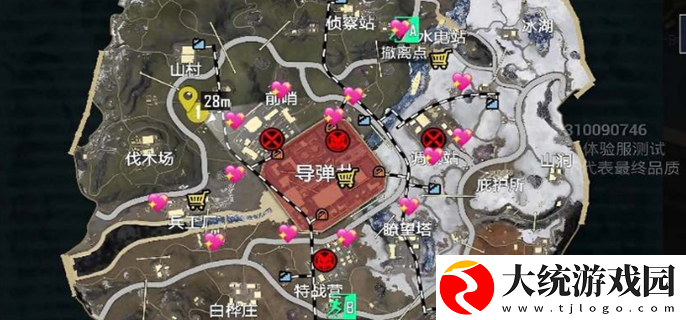 和平精英地铁逃生冰河禁区油桶在哪里