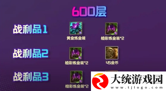 云顶之弈s13炼金男爵每层奖励有哪些