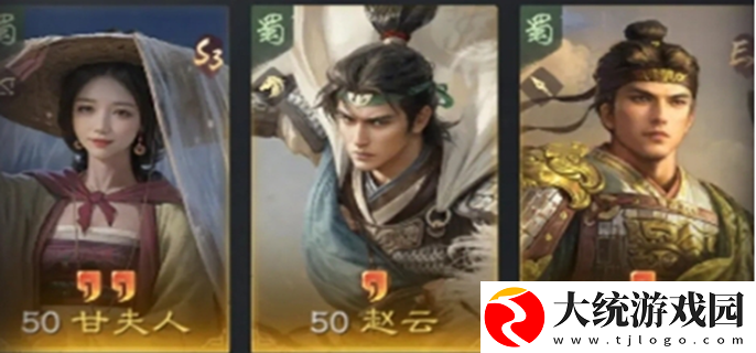三国谋定天下赵甘姜怎么搭配