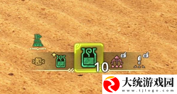 怪物猎人荒野道具快捷键对应的是什么