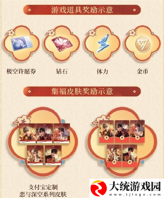恋与深空2025支付宝怎么集五福