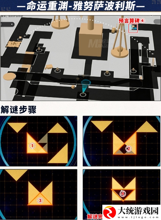 崩坏星穹铁道3.0预言算碑怎么解谜