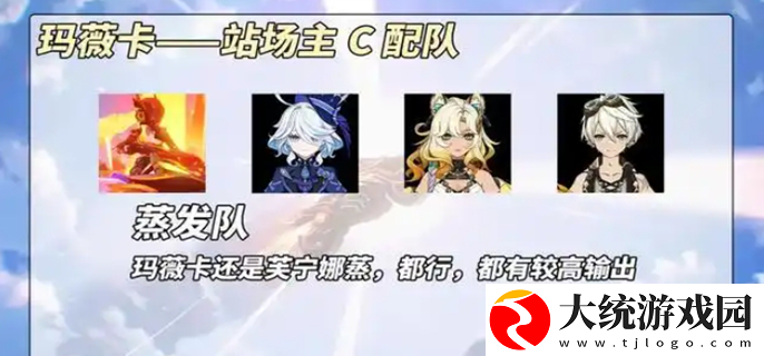原神玛薇卡阵容推荐