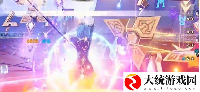原神骑士的剑影第5天绚烂若花的迅影怎么过