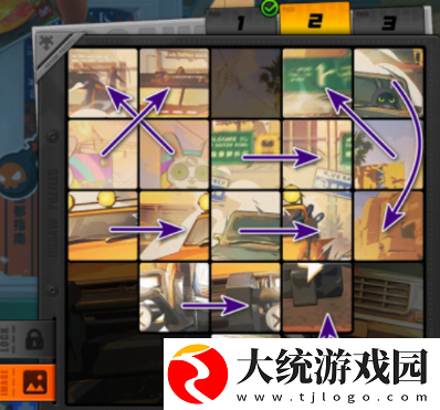 绝区零赠尔丽都第三天拼图怎么过