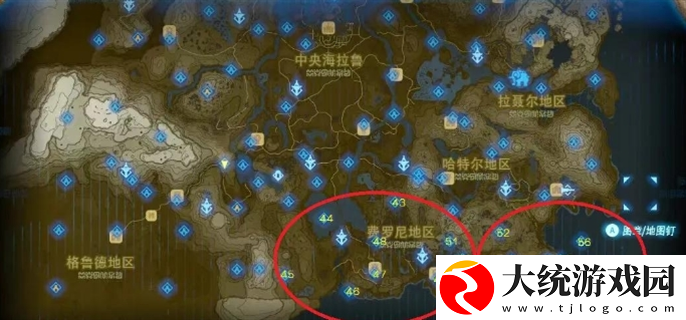 塞尔达传说荒野之息神庙在哪里