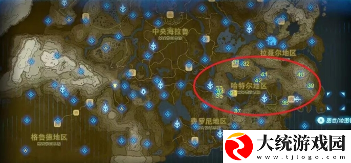 塞尔达传说荒野之息神庙在哪里