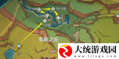原神5.1灼灼彩菊在哪刷新