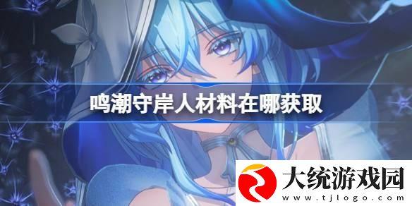 鸣潮守岸人突破材料怎么获得